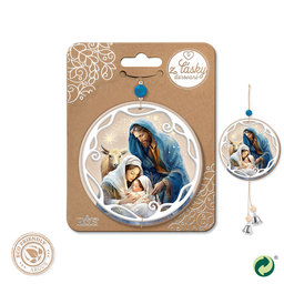 2357-1009 Christmas wooden decoration