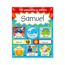 1114-0150 Trhací blok se samolepkami - 15 listů, Samuel