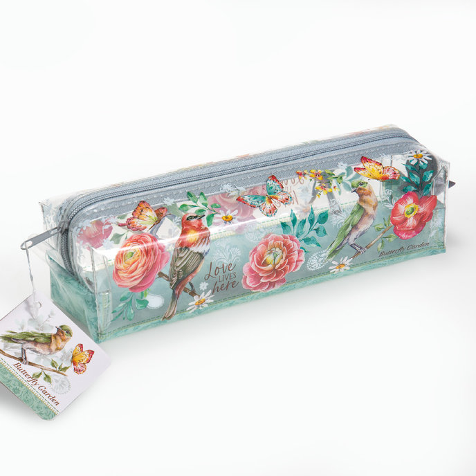 1869-0410 Pencil case Butterfly garden