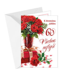 75-644 Greeting card CZ/60