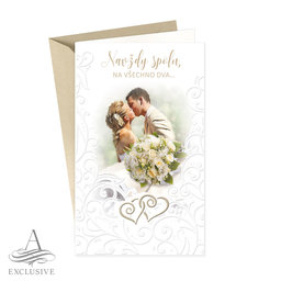 13-6157 Wedding greeting card CZ