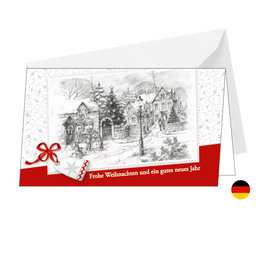 11-858 Christmas greeting card DE