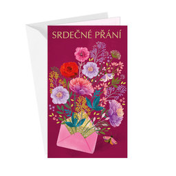 15-6461 Greeting card with leap CZ