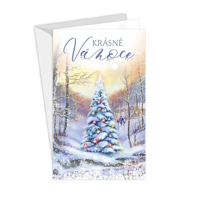 11-6448 Christmas greeting card CZ