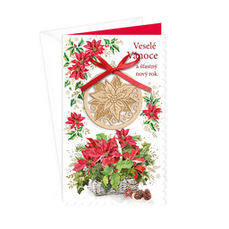 11-6509 Christmas greeting card CZ