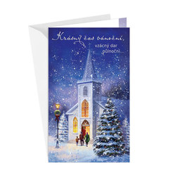 11-6546 Christmas greeting card CZ