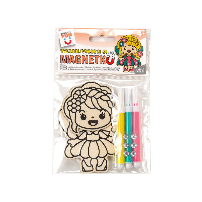 1926-0010 Kreativní sada - vybarvi si magnetku