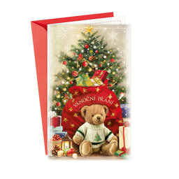 11-6442 Christmas greeting card CZ