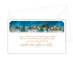 N-1-073 Christmas greeting card CZ