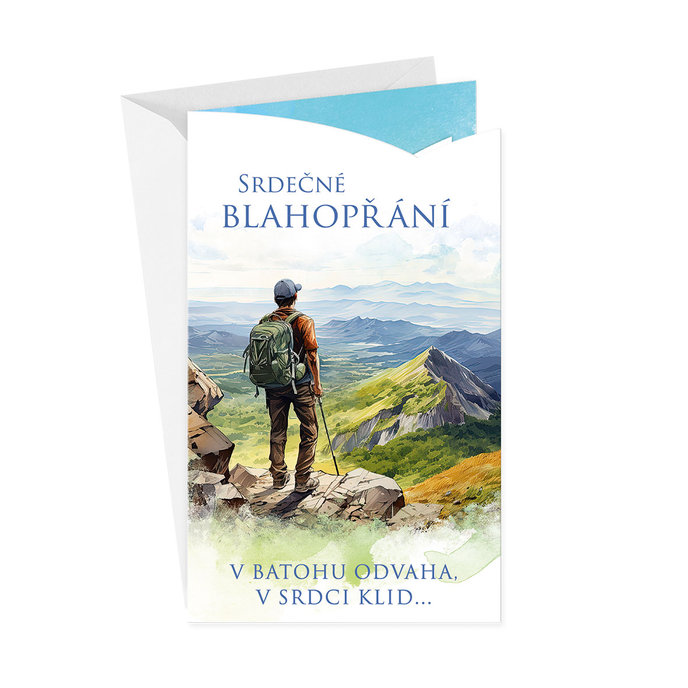 15-6589 Blahopřání gratulační CZ