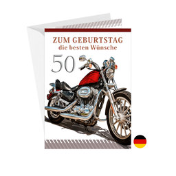 75-665 Greeting card DE/50