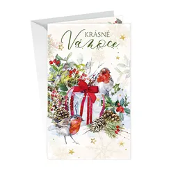 11-6446 Christmas greeting card CZ