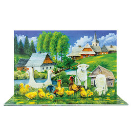 12-084 Easter greeting card CZ