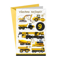 17-6059 Greeting card for children CZ