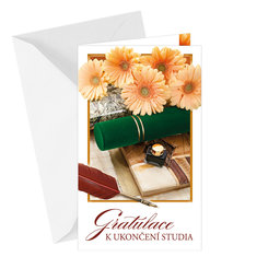 18-692  Graduation greeting card CZ