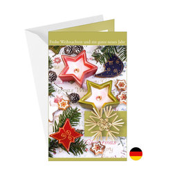 11-6219 Christmas greeting card DE