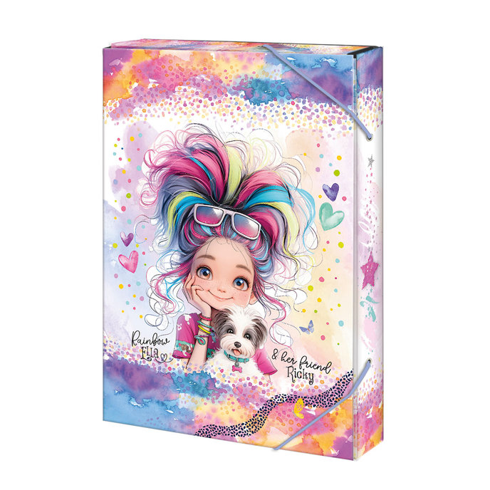 1241-0426 Box na sešity A5 Rainbow Ella