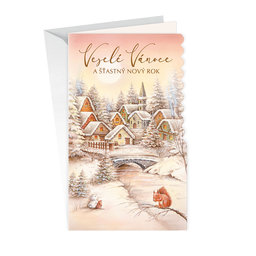 11-6425 Christmas greeting card CZ