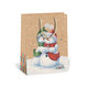 0844-0043 Dárková taška vánoční NATUR