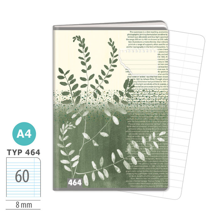 1581-0409 Sešit A4, 60 listů, TYP 464 Simply