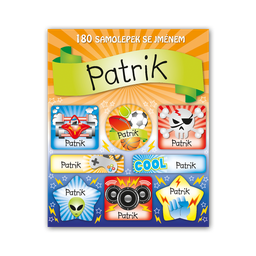 1114-0102 Tear-off block with stickers - 15 sheets, Patrik