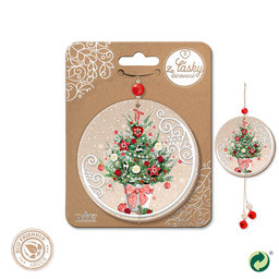 2357-1010 Christmas wooden decoration