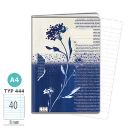 1582-0409-2 Sešit A4, 40 listů, TYP 444 Simply