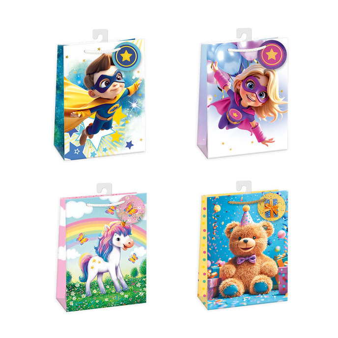 0755-0024 H Dárková taška mix.