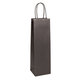 7738-0006 Gift bag for wine NATUR black