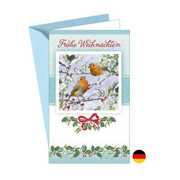 11-856 Christmas greeting card DE