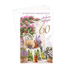 15-6519 Greeting card CZ/60