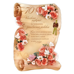 15-8008 Greeting card CZ/70