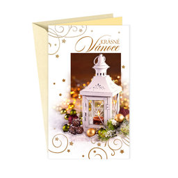 11-6420 Christmas greeting card CZ