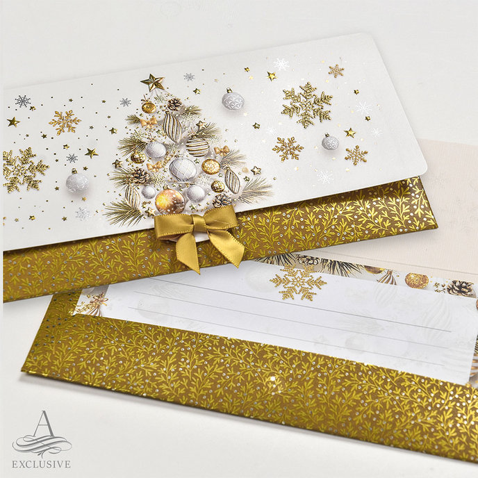 81-6053 Christmas envelope