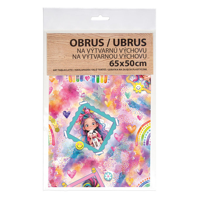 1810-0426 Ubrus na výtvarnou výchovu Rainbow Ella