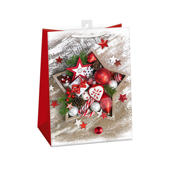 0853-0459 H Dárková taška vánoční PUV