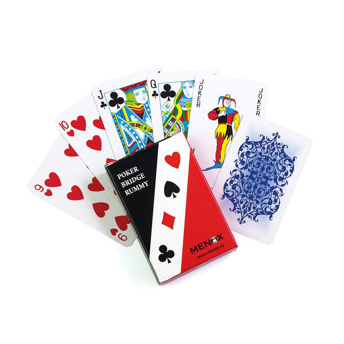 2201-0049 Hrací karty - poker, bridge, rummy