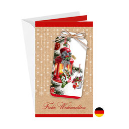 11-6276 Christmas greeting card DE