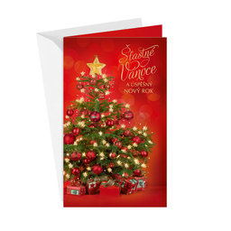 11-6544 Christmas greeting card CZ