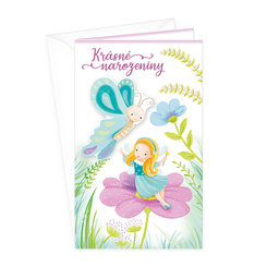 17-6051 Greeting card for children CZ