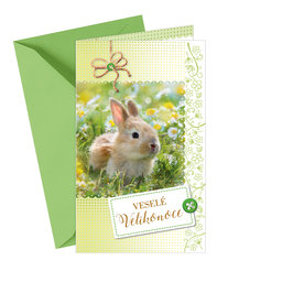 12-681 Easter greeting card CZ