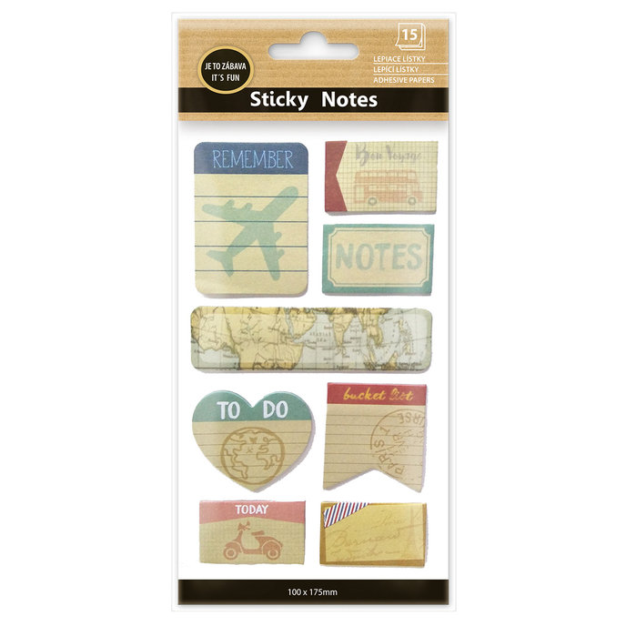 2321-0001 Sticky notes - samolepící štítky