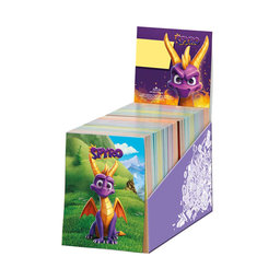 1110-0359 Shredding notepad 9x12cm lic. Spyro