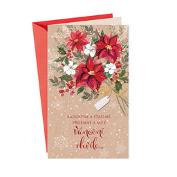 11-6447 Christmas greeting card CZ