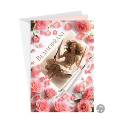 75-8028 Přání gratulační hudební CZ