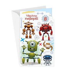 17-6049 Greeting card for children CZ