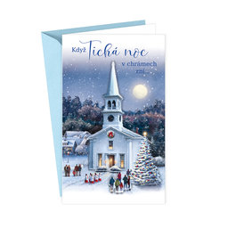 11-6429 Christmas greeting card CZ