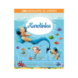 1114-0184 Tear-off block with stickers - 15 sheets, Karolínka