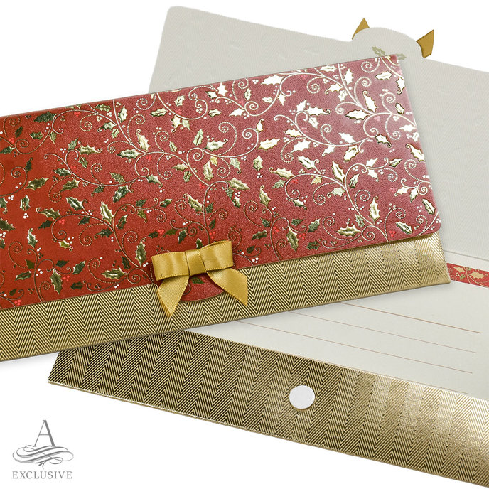 81-6031 Obálka s kartičkou, vánoční