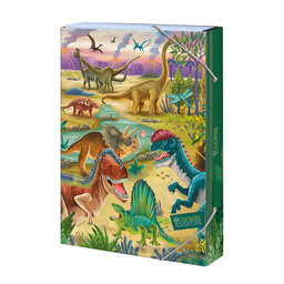 1231-0388 School folder A4 Jurassic ADVENTURE